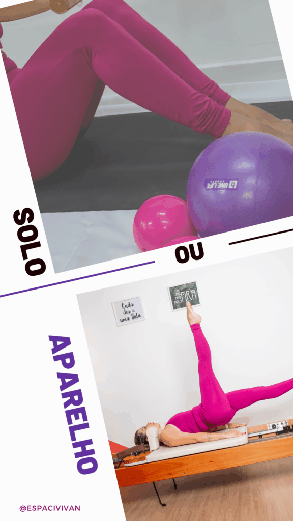 Pilates solo x Pilates de aparelho: qual escolher?